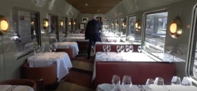 Roma, inaugurato il primo treno di lusso “La dolce vita Orient Express”